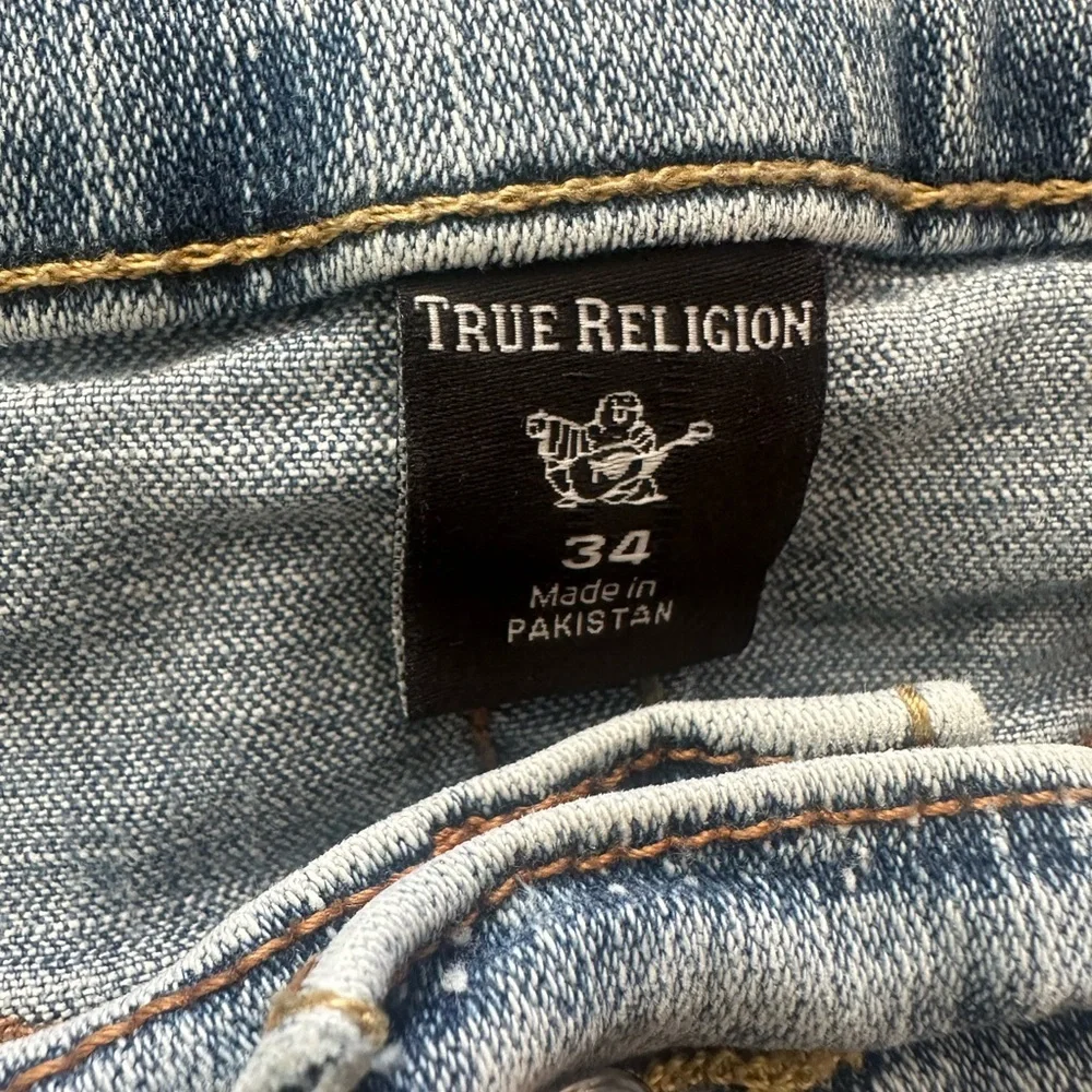 True Religion Geno Straight Denim Jeans size 34